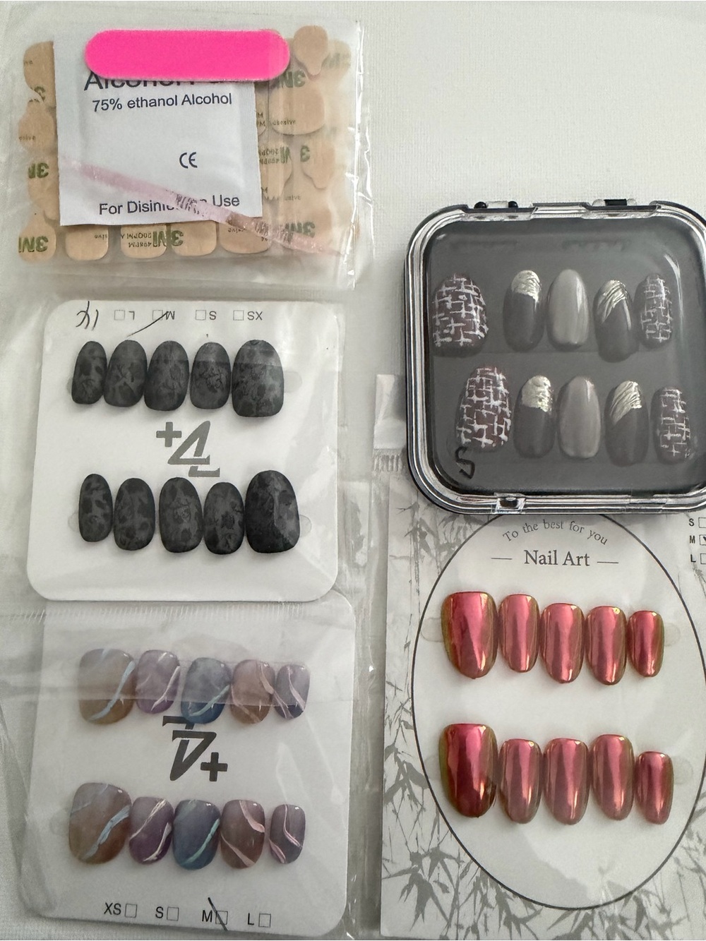 Mixed Press-On Nail Set Bundle